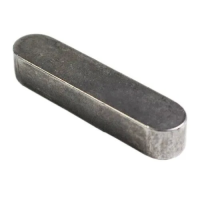 Шпонка 12х8х80 DIN 6885 / ГОСТ 23360-78 форма А