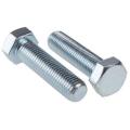 Болт шестигранный с полной резьбой DIN 933 класс прочности 5.8 оцинкованная сталь